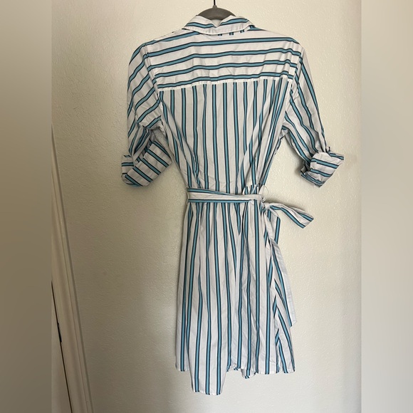 Draper James Stripe Shirtdress 10 - Picture 3 of 9